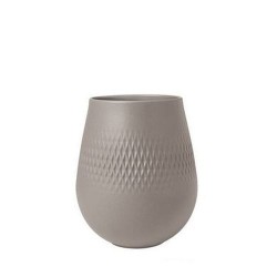 Ваза Carre 15 cм Manufacture Collier Taupe Villeroy & Boch